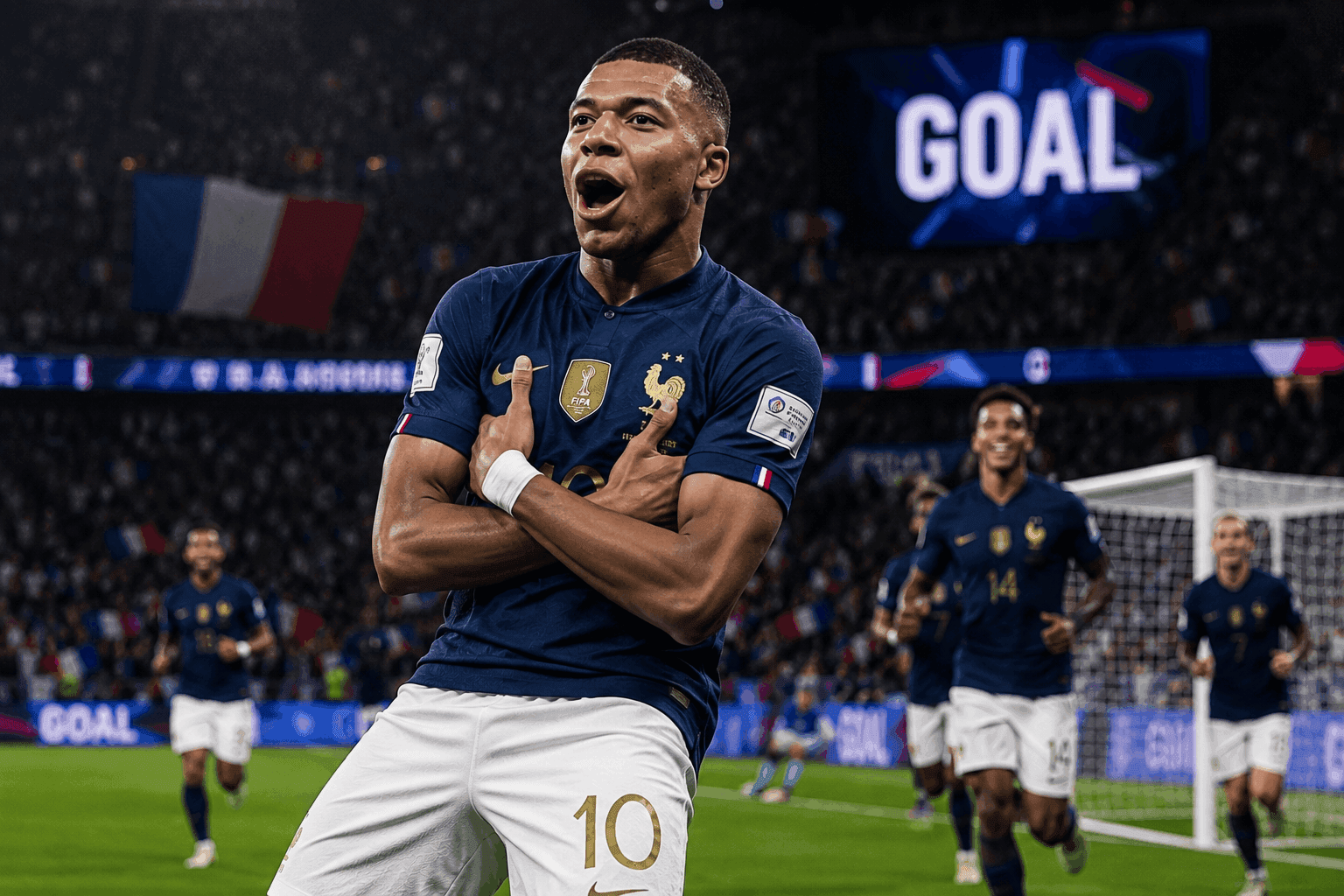 WOW! Kylian Mbappé Scores 2 Unbelievable Goals in Second-Half Blitz to Launch Historic French Comeback Against England in Insane World Cup Playoff!