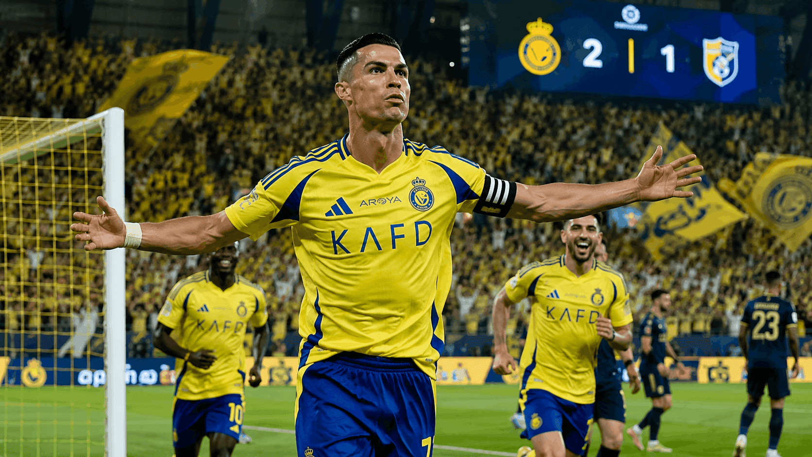 Ronaldo Seals Comeback: Al Nassr Top Saudi Pro League With 2-1 Taawoun Win