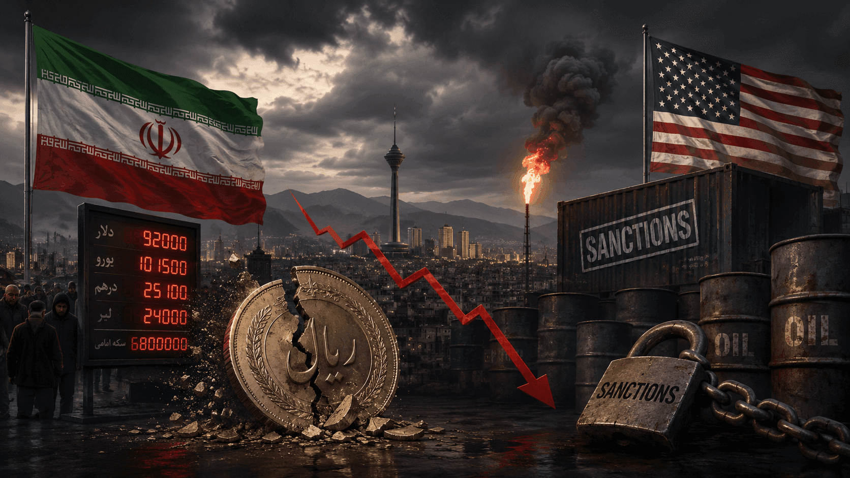 Crisis in Tehran: Escalating U.S. Sanctions Push Iran’s War Economy to the Brink