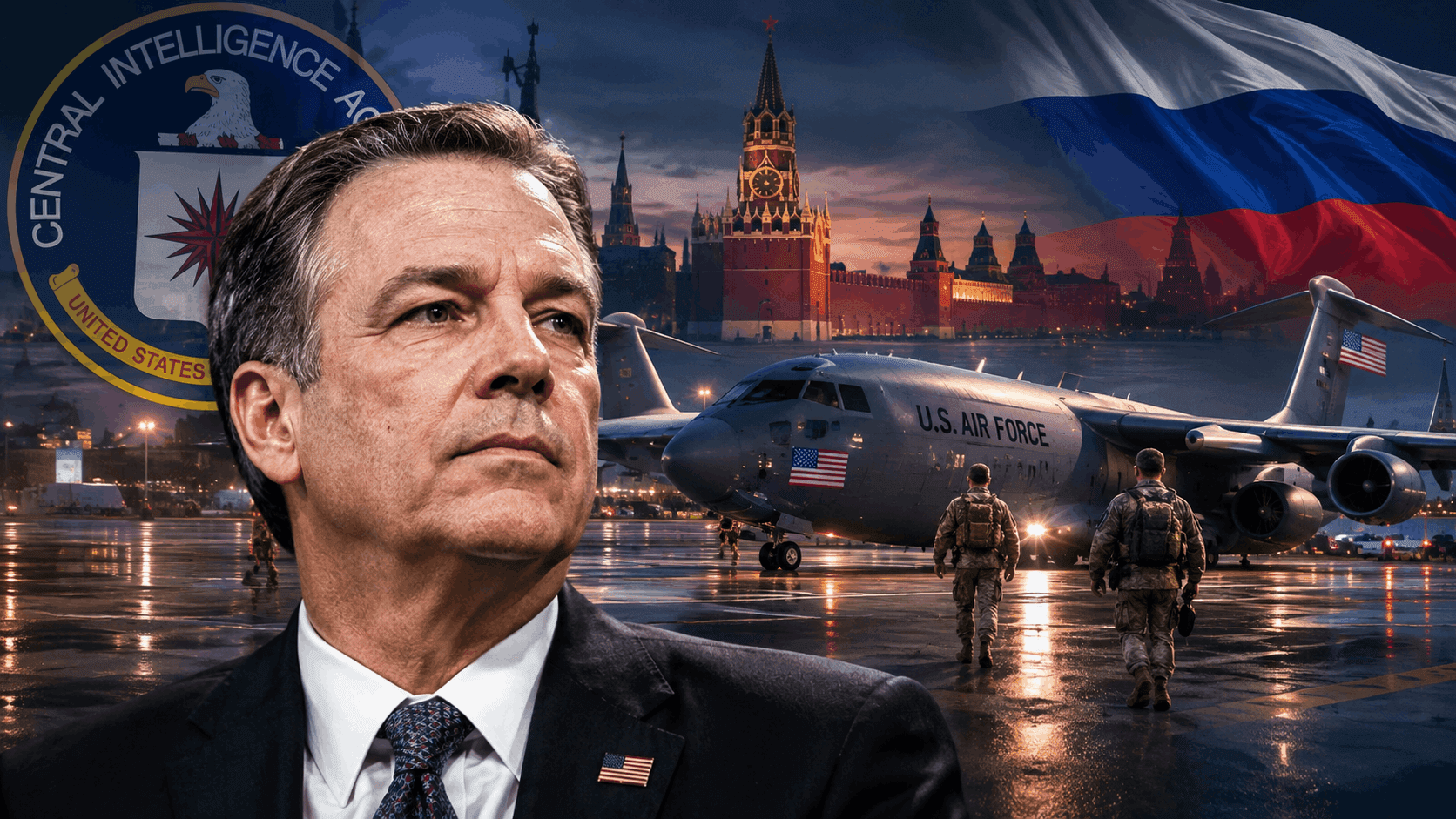 Secret Moscow Mission: CIA Director Lands in Russia for High-Stakes Talks