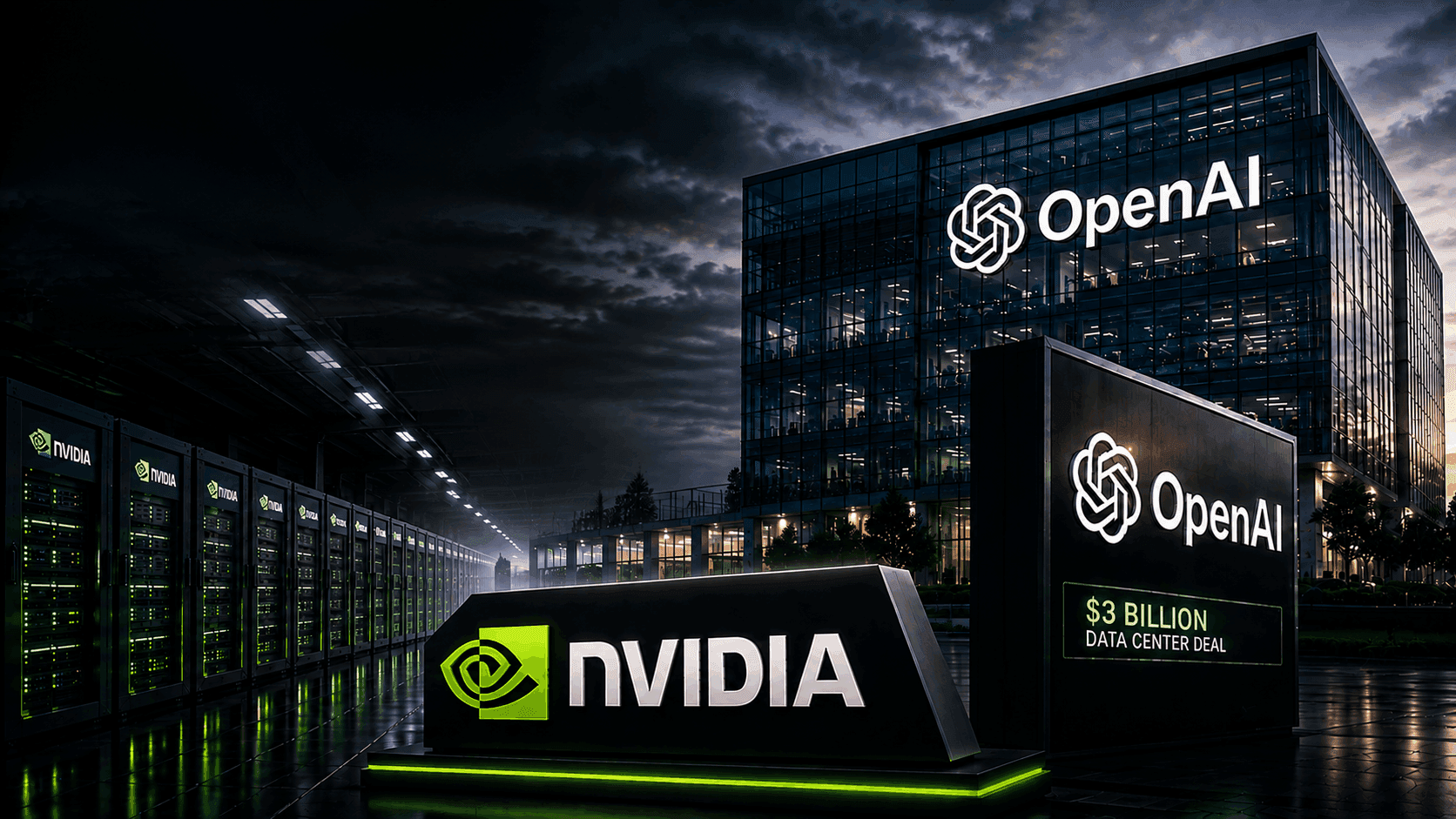 Nvidia Eyes $3B OpenAI Data Center Deal: AI Giant Expansion