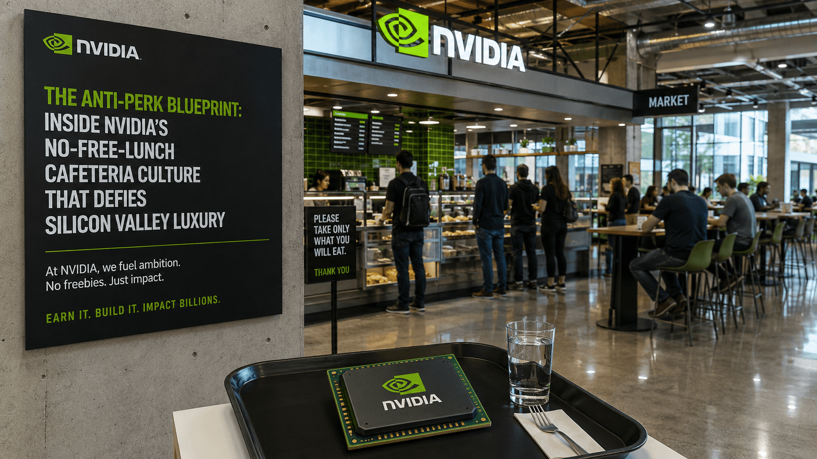 The Anti-Perk Blueprint: Inside Nvidia’s No-Free-Lunch Cafeteria Culture That Defies Silicon Valley Luxury