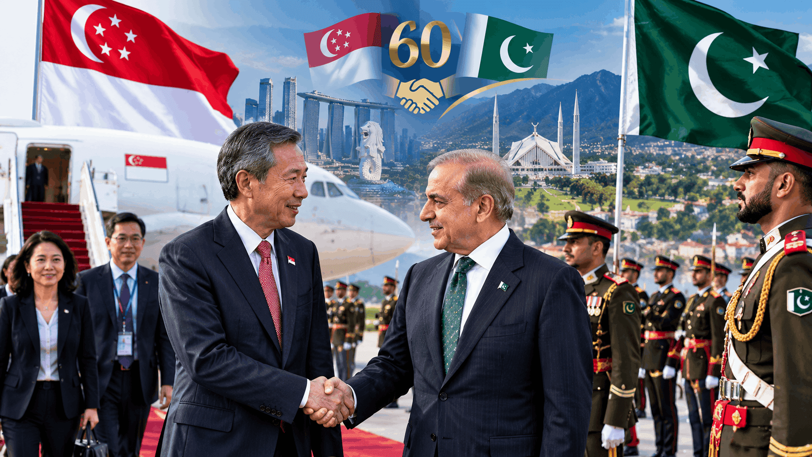 Singapore Foreign Minister Dr. Vivian Balakrishnan Visits Pakistan for Strategic Talks