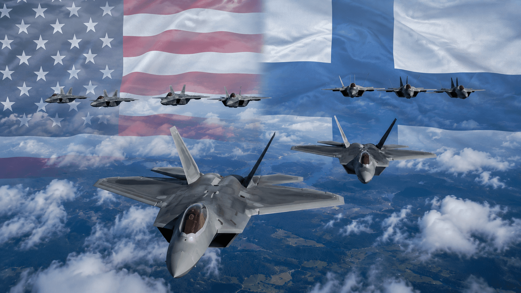 Stealth Fusion over Arkansas: Finnish F-35s and Virginia ANG F-22 Raptors Lock Horns in Rare Fifth-Gen Masterclass