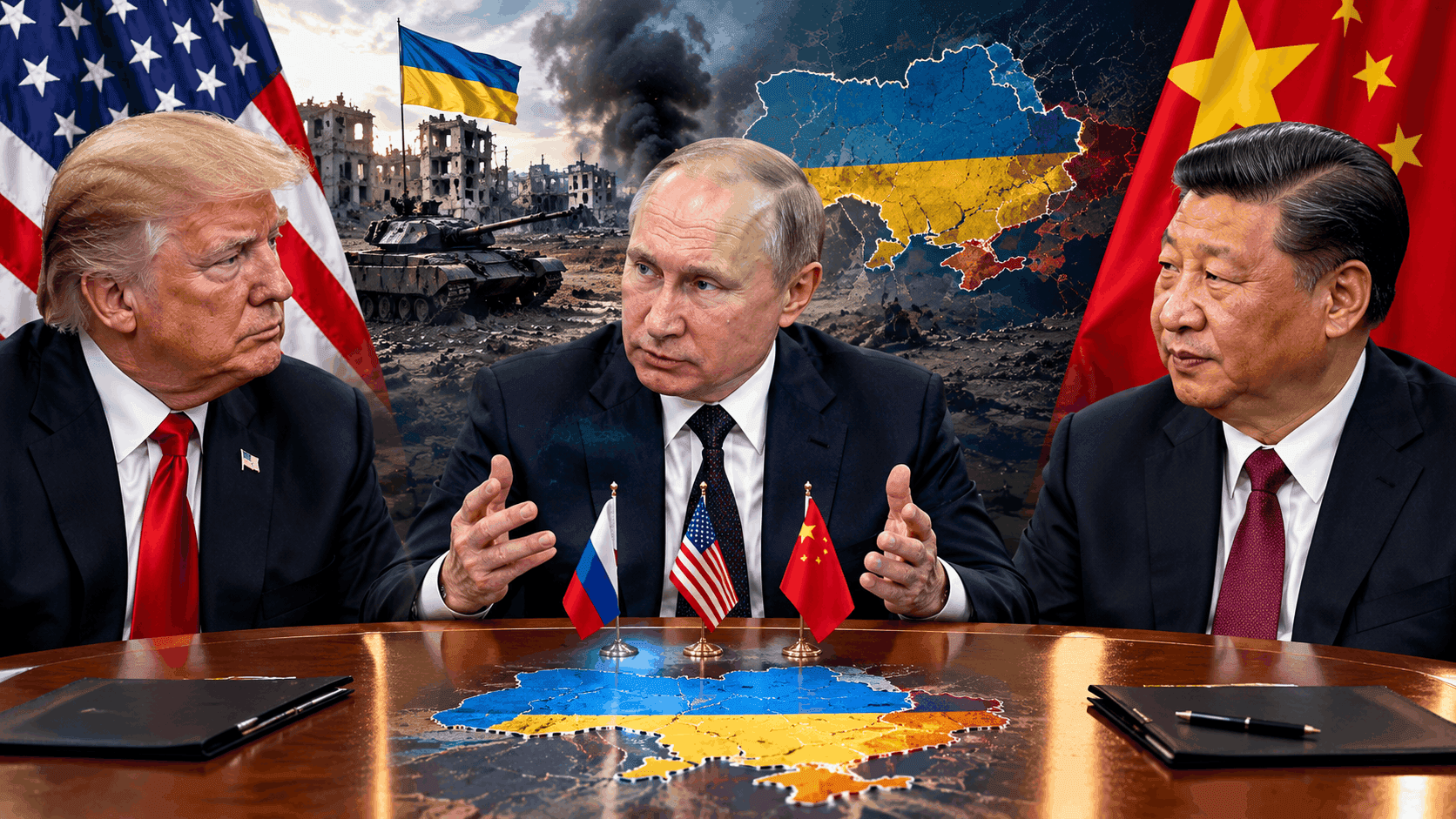 Putin Proposes Trilateral Summit with Trump and Xi to Decide Ukraine Deal