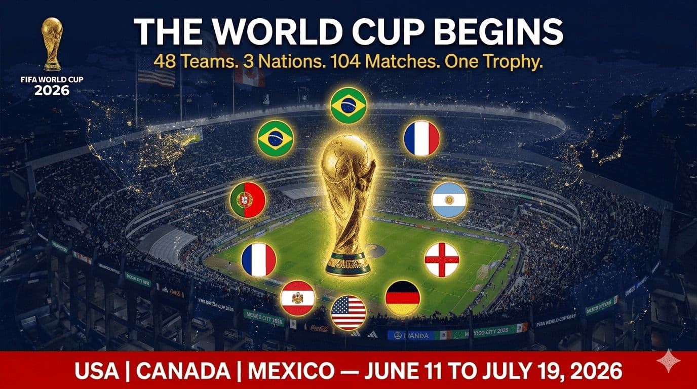 FIFA World Cup 2026 Kicks Off Tomorrow: 48 Teams, 3 Nations, and the Most Political Tournament in History