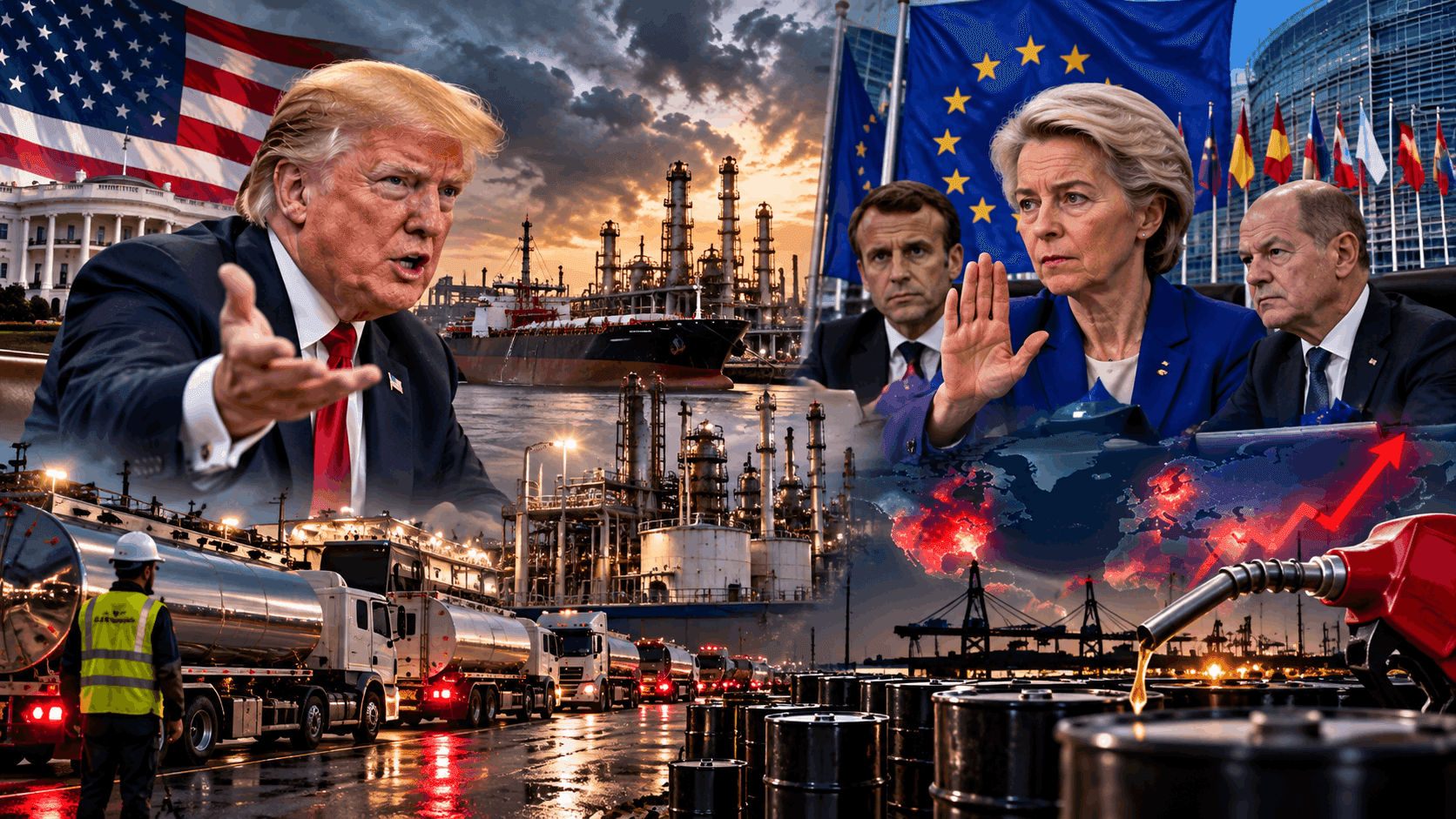 EU Rejects Trump’s Emergency Diesel Demand as Global Fuel Crisis Deepens