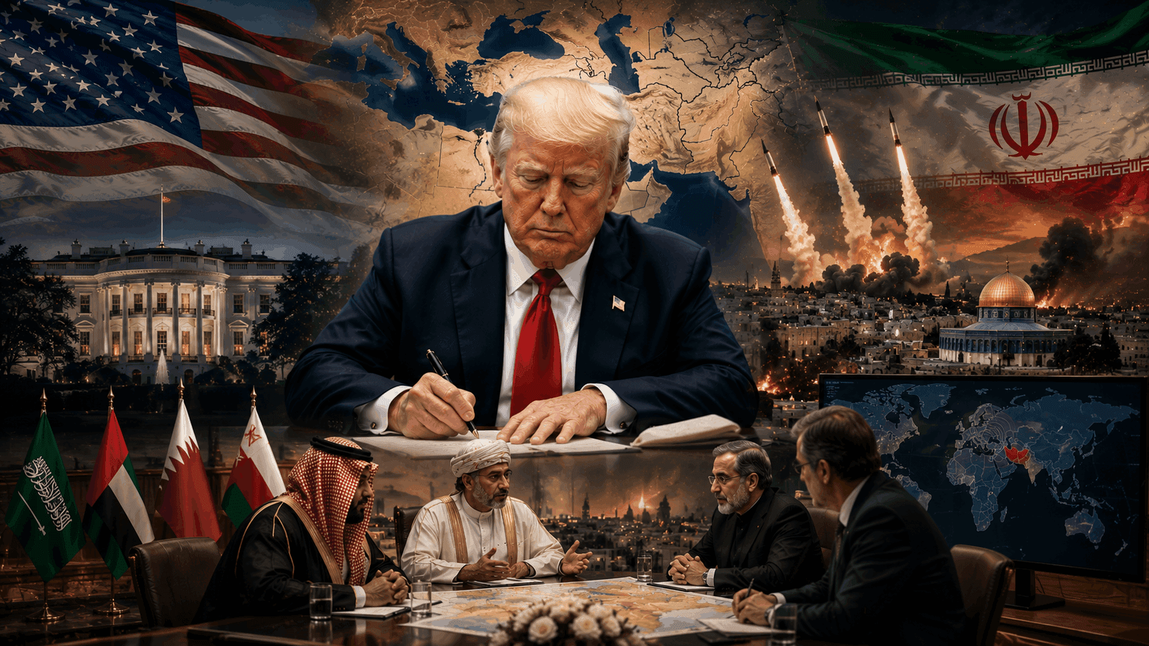 Middle East Live: Trump Launches Iran Talks Today After Halting Massive Strike