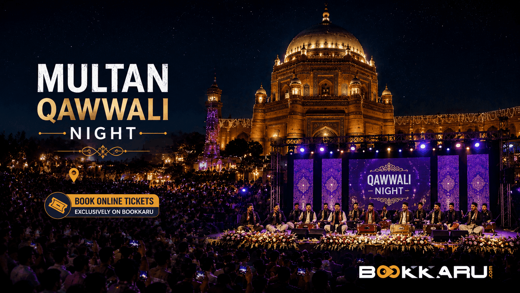Multan Qawwali Night 2026: Book Online Tickets via Bookkaru for Avenza Avenue