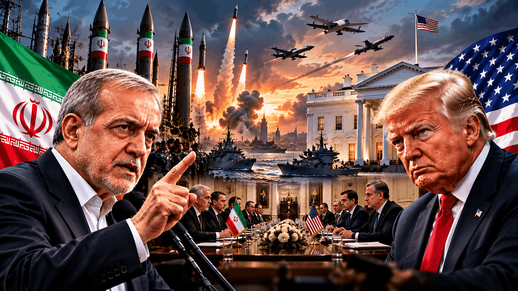 Trump Demands Peace Deal as Iran Issues Doomsday Warning Before Resuming Talks