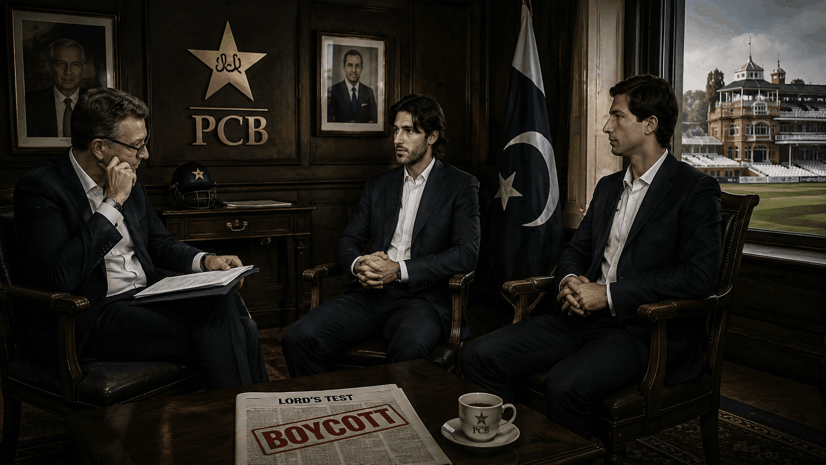 PCB Threatens Lord's Test Boycott Over Sky Sports' Imran Khan Sons Interview