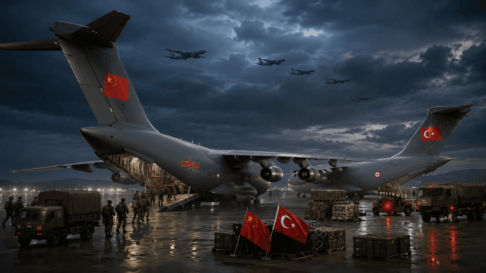 Secret Airlift? Chinese & Turkish Aircraft Conduct 60-Hour Pakistan Surge