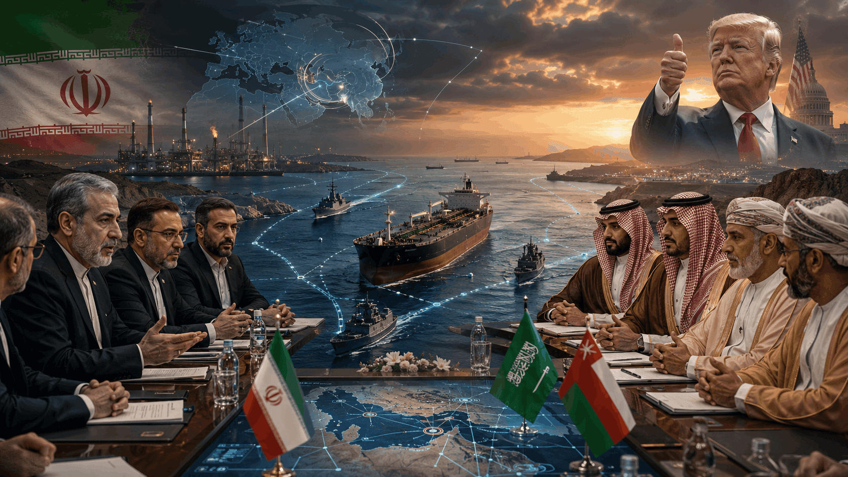 Breakthrough or Bluster? Iran Engages Saudi Arabia and Oman over Hormuz Security as Trump Praises ‘Very Friendly’ Discussions