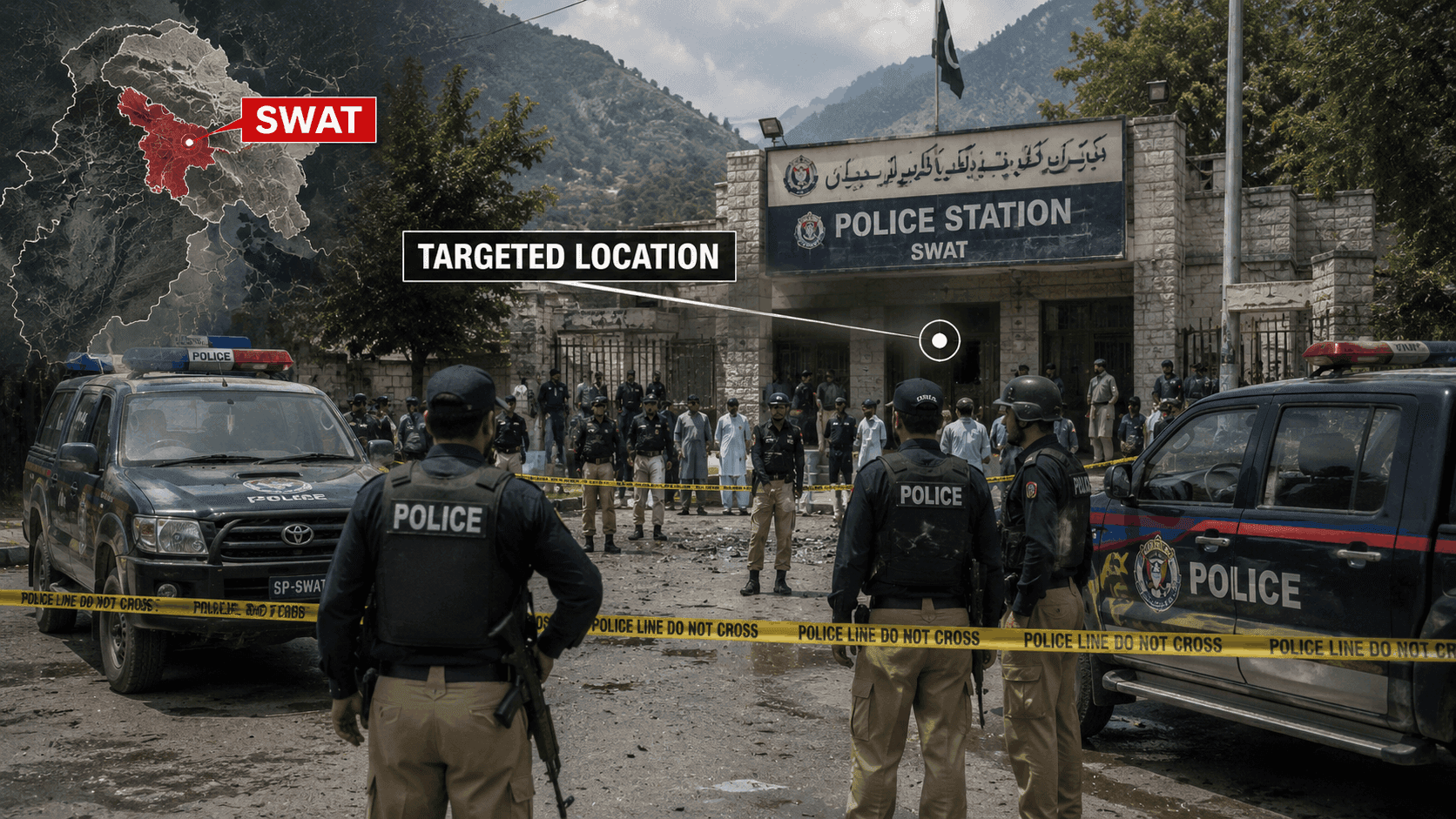 Swat Peace Rally Terror Att@ck: Suicide Bomber Kills 14 Outside Police Station