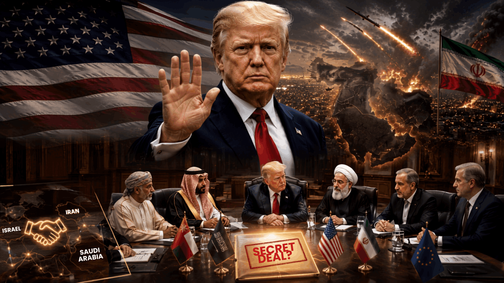 Trump Halts Iran Attacks: What Is the Secret Mideast Deal He Is Hinting At?