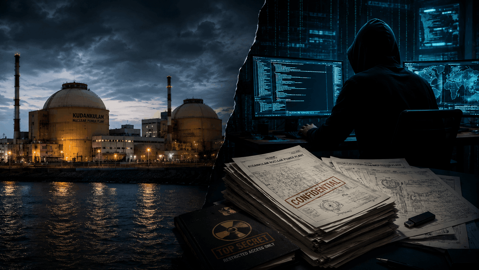India's Nuclear Power Security Breach: Over 19,000 Blueprints and Files of Kudankulam Nuclear Plant Leaked on Dark Web!