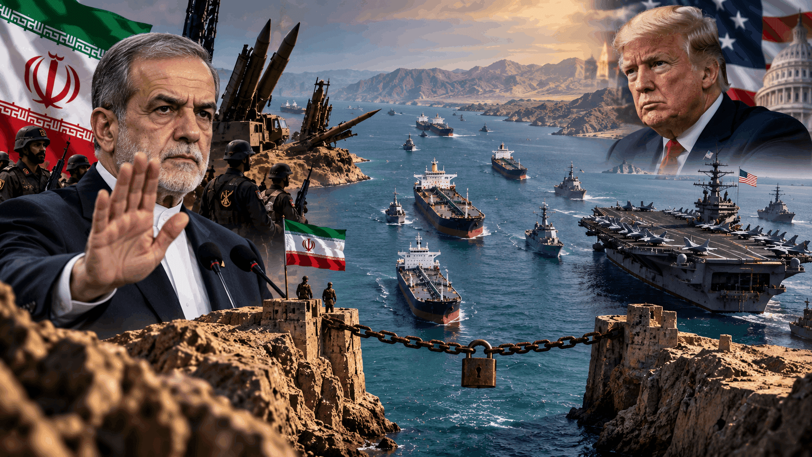 Iran Refuses to Reopen Strait of Hormuz: Demands U.S. Fulfill Commitments