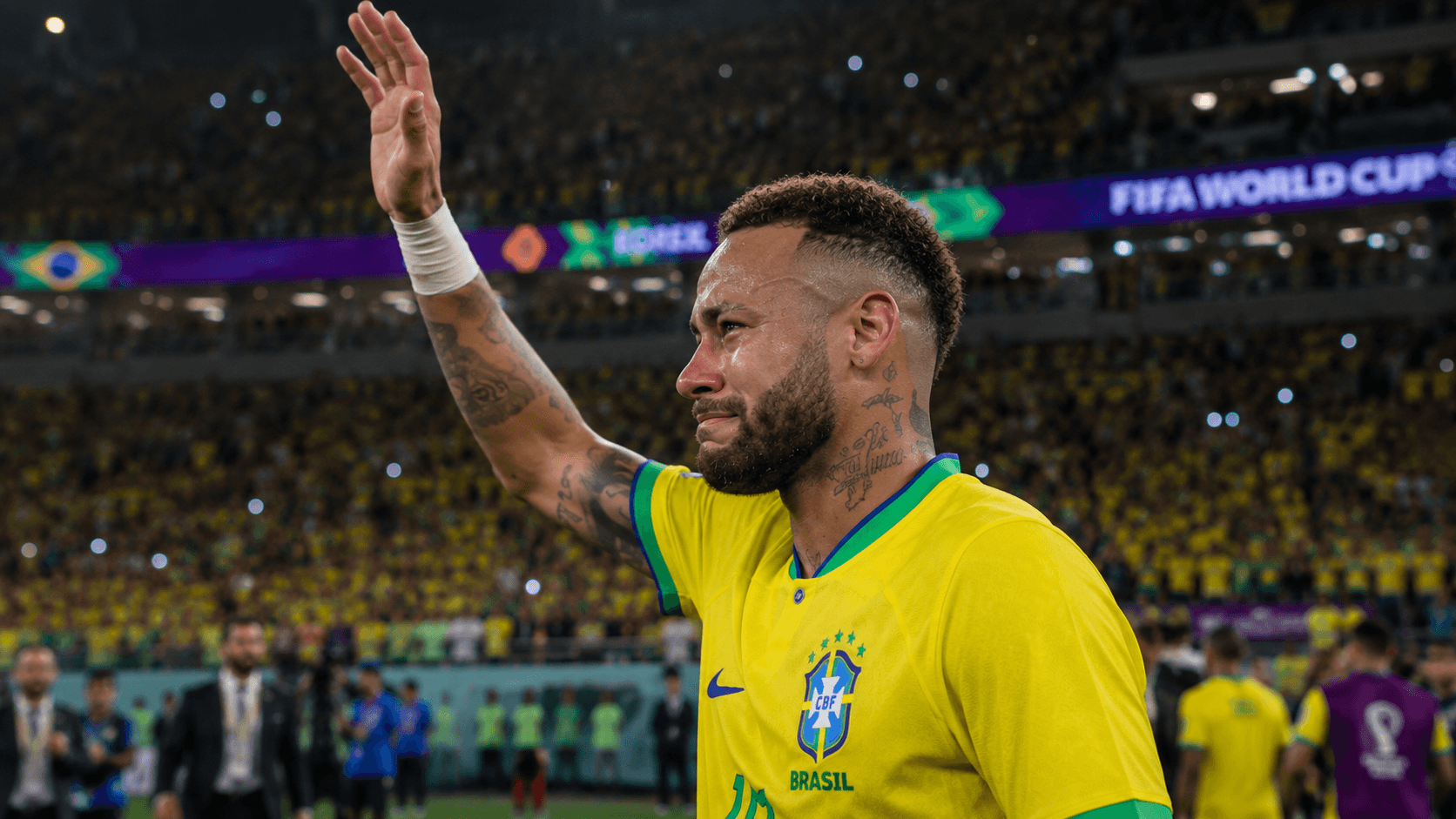 The Final Tear: Inside MetLife Stadium as a Shattered Neymar Announces International Retirement After Norway’s World Cup Stunner