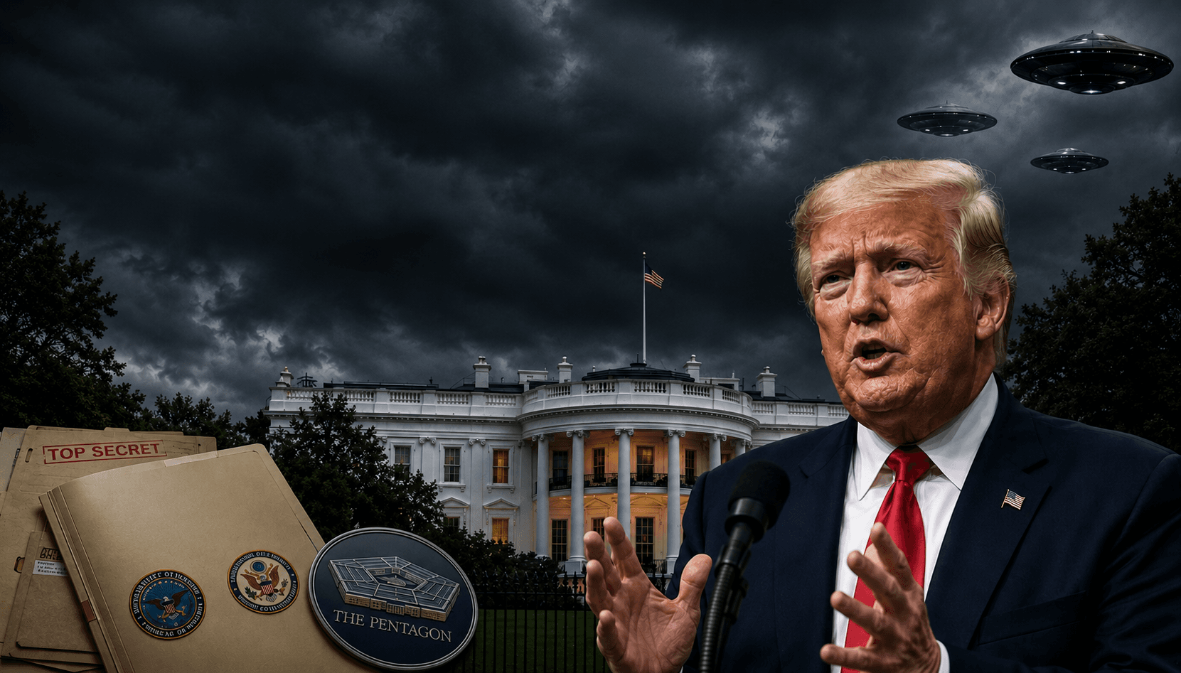 White House and Pentagon Release Long-Awaited UAP and UFO Files in Historic Transparency Initiative
