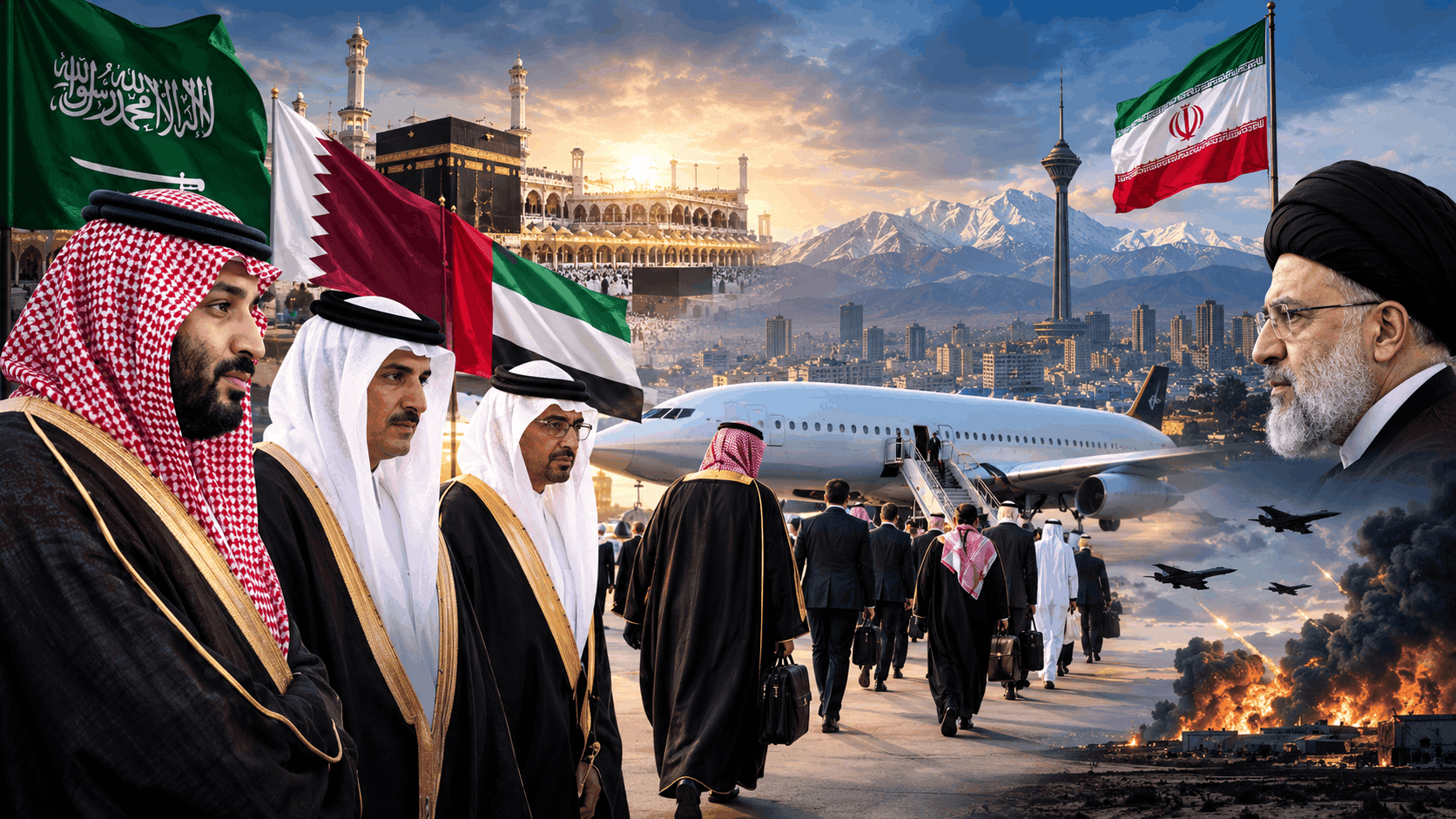 Mecca Defence Alliance Envoys Fly to Tehran to Stop US-Iran War Escalation