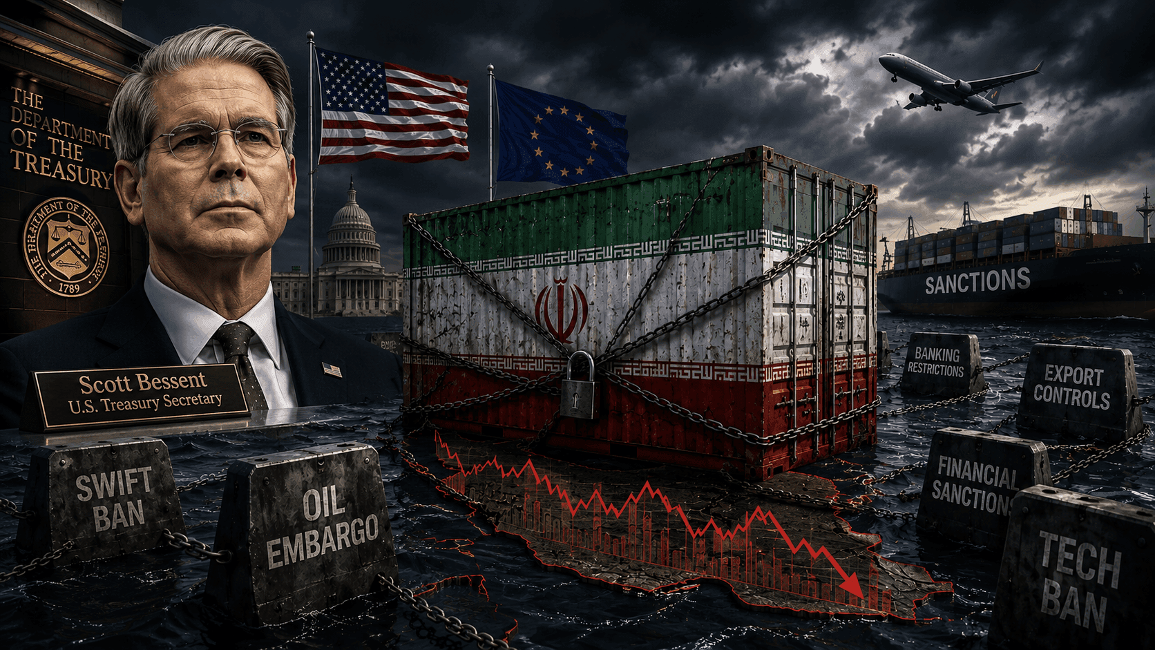 EU Joins Operation Economic Outcast: Transatlantic Blockade Crushes Iran Economy