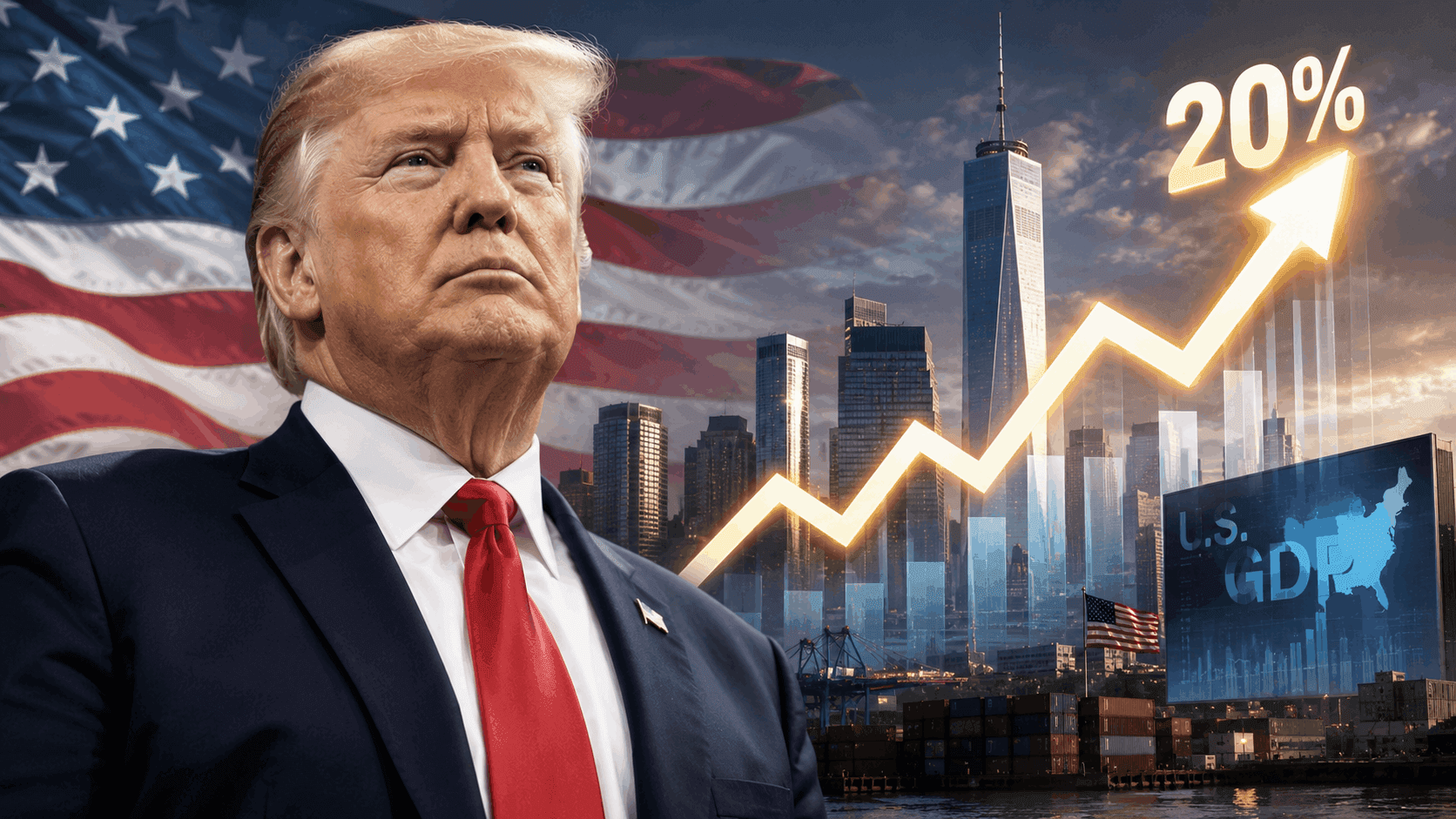 Trump Claims US GDP Could Hit 20% Growth: How Realistic Is His Bold Forecast?