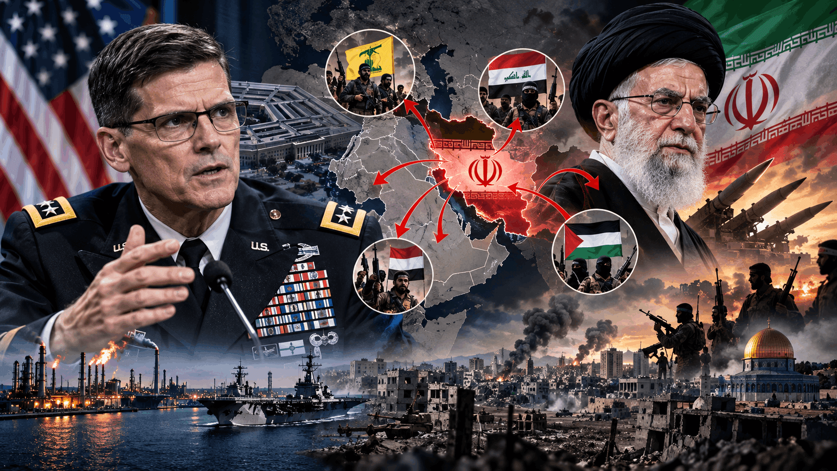 General Votel Exposes Iran: The Regional Mastermind Behind Middle East Instability