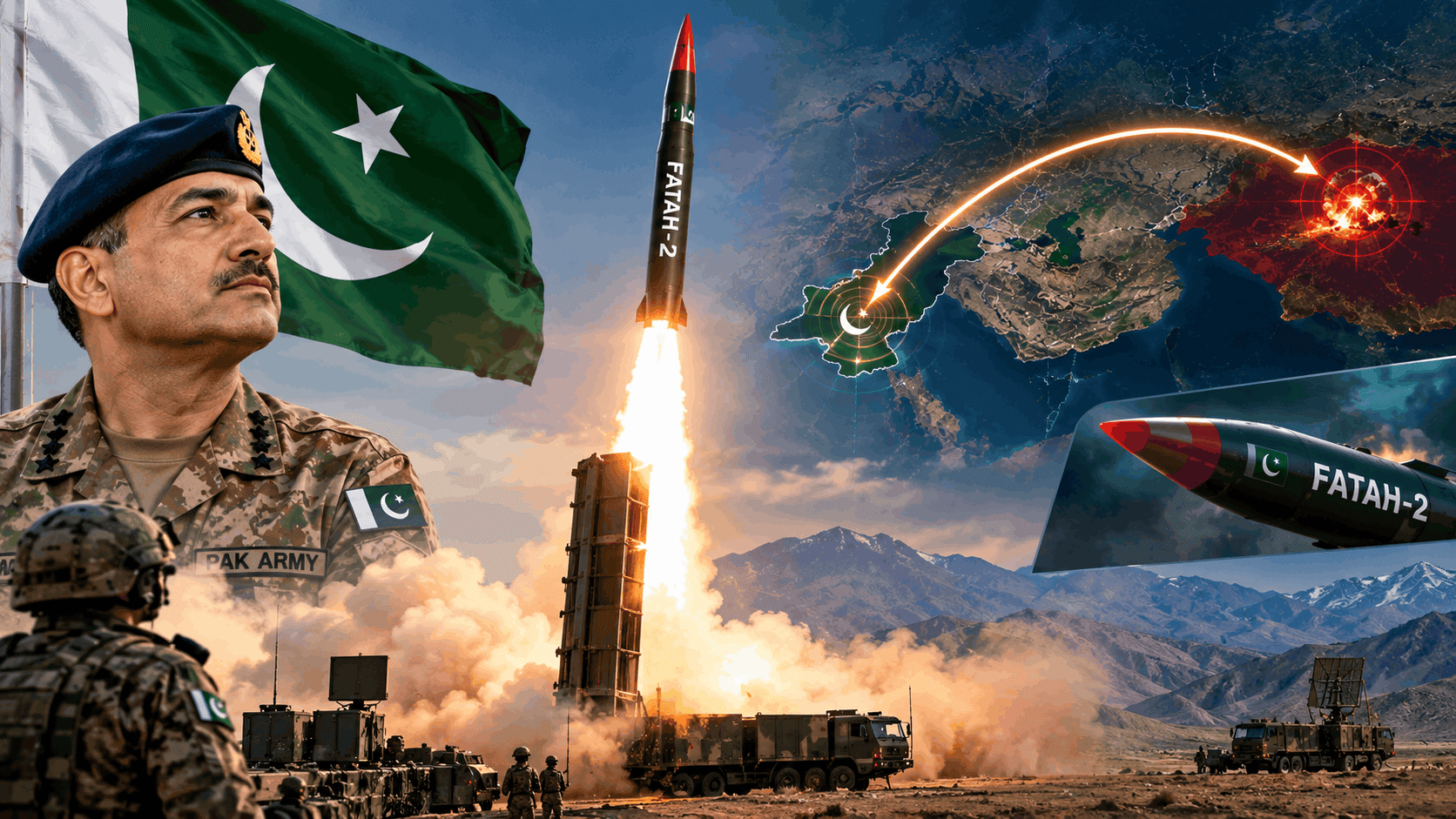 Pakistan Test-Fires Fatah-2 Hypersonic Missile with Deep-Strike Range