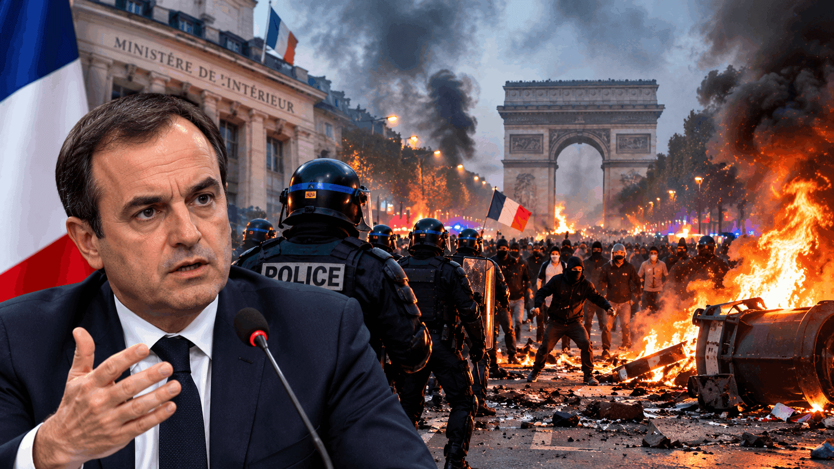Chaos in France: Minister Admits Police 'Lost Control' as Riots Sweep Cities
