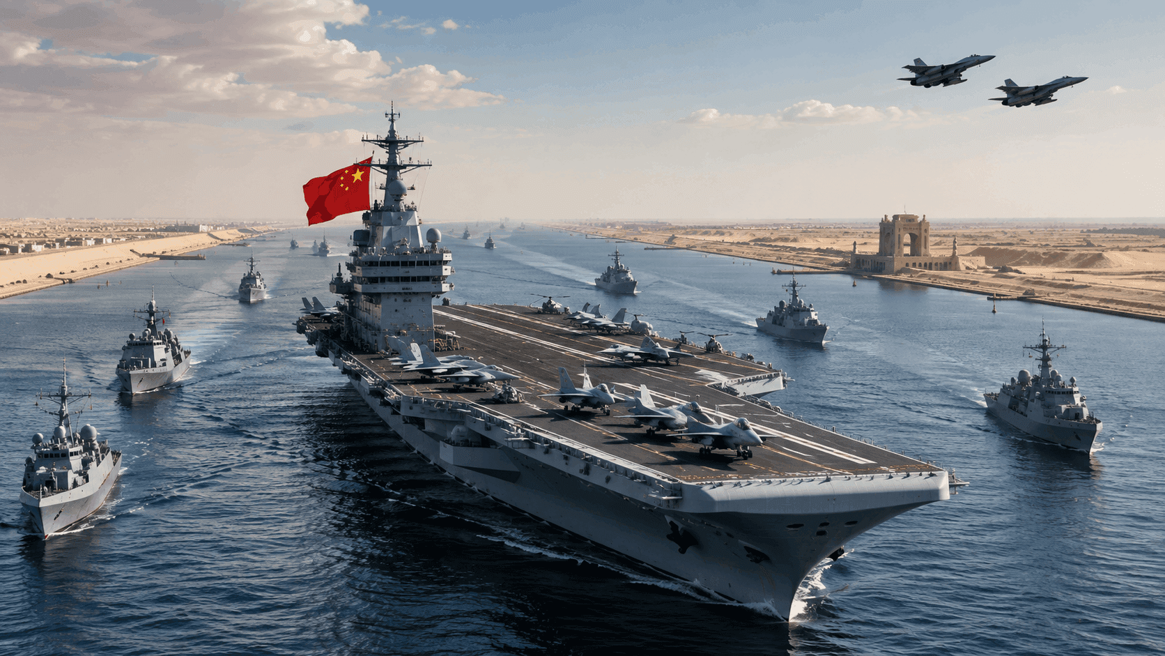 Why China Dispatched Advanced Warships Near the Red Sea and Suez Canal