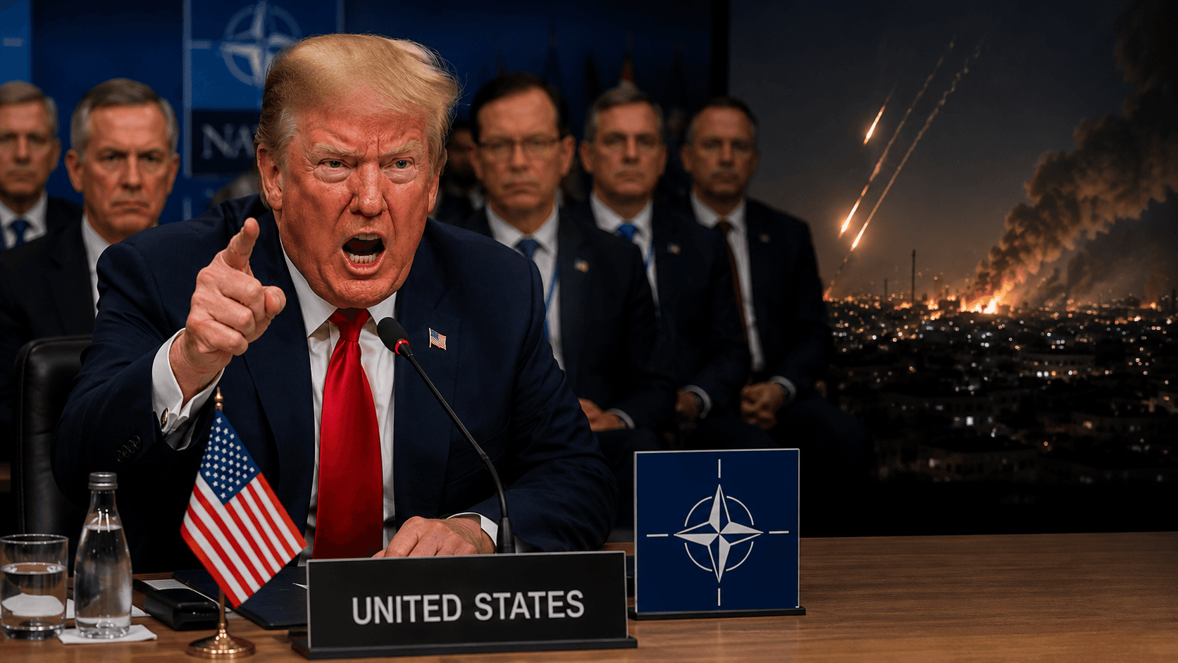Middle East Crisis: Trump Declares Iran Ceasefire 'Over' in Angry Outburst at NATO Summit