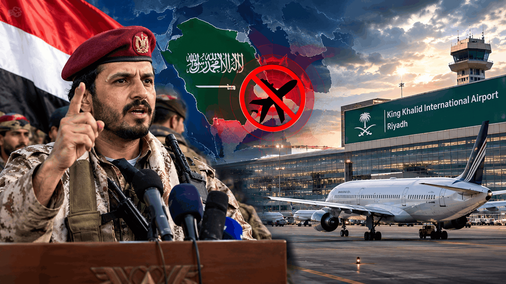 Houthis Warn Airlines and Travelers to Avoid Saudi Arabian Airport Hubs