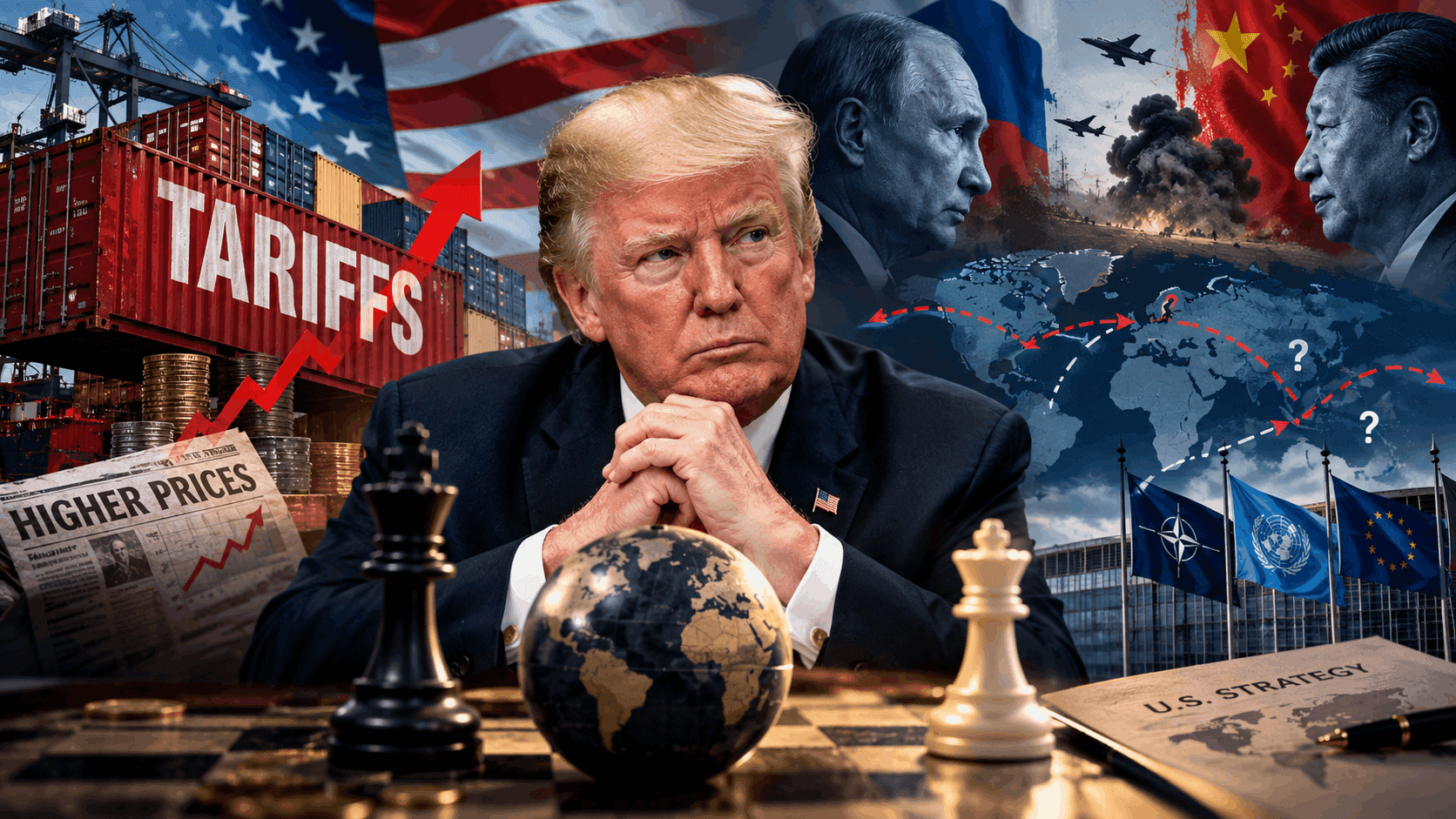 Inside Trump's Flawed Foreign Policy: Unpredictability, Tariffs, & Strategic Drift