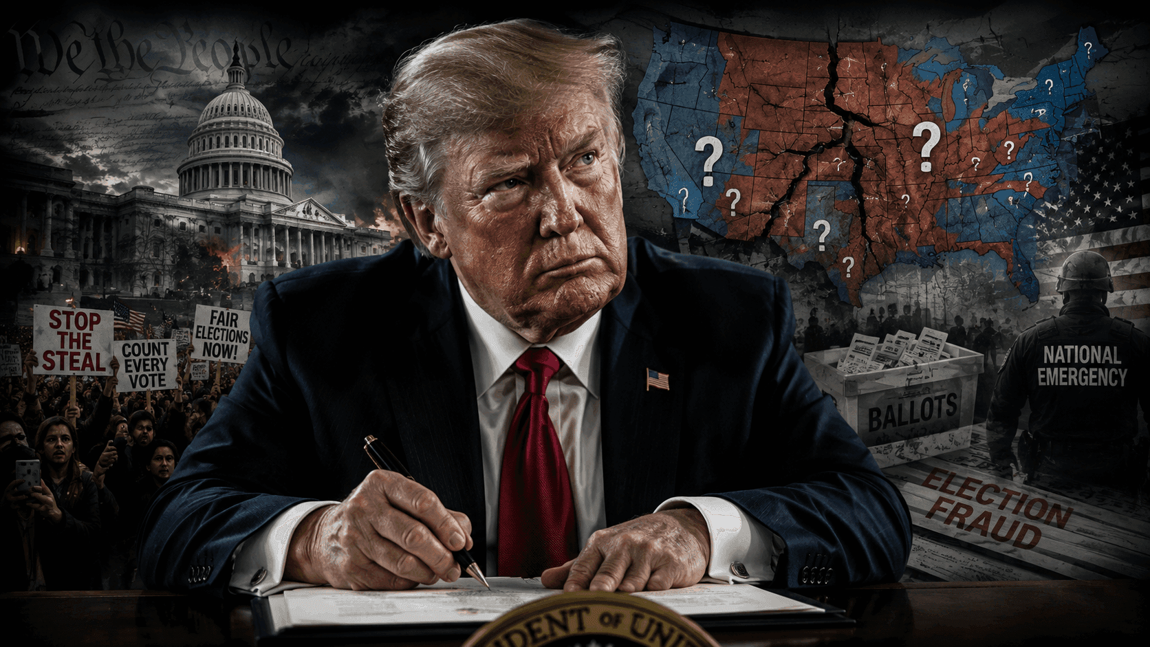Is Trump Preparing a National Emergency Order? The Election Distrust Breakdown