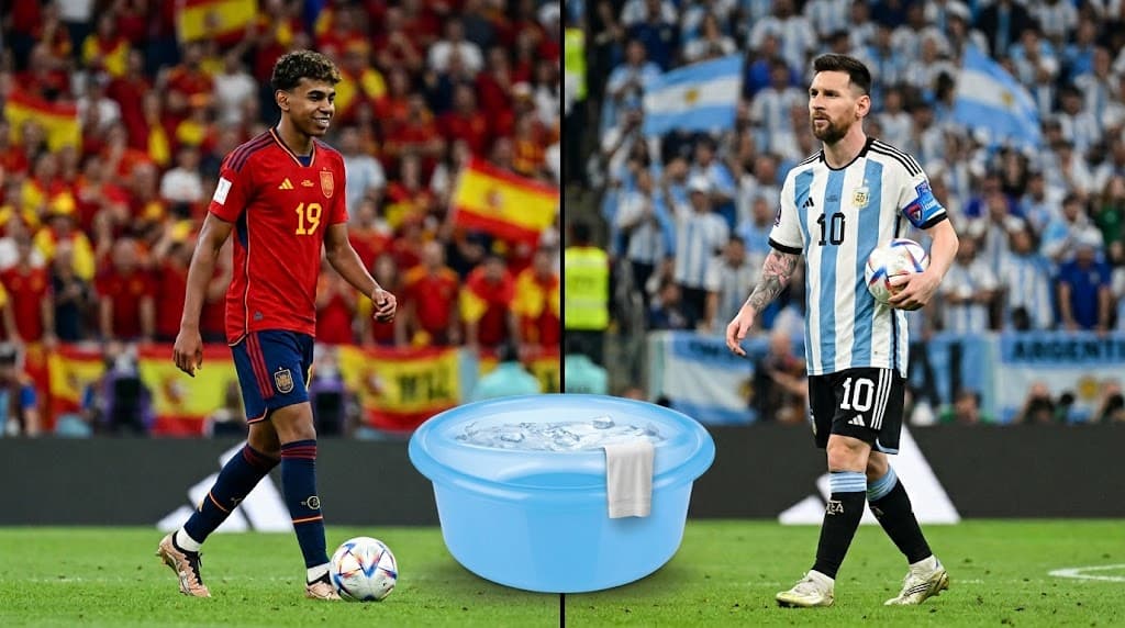 The Miracle Miniature: How a Shy 20-Year-Old Lionel Messi Accidentally Bathed a Baby Lamine Yamal in an Iconic 2007 UNICEF Photo Shoot That Predicted Football History!