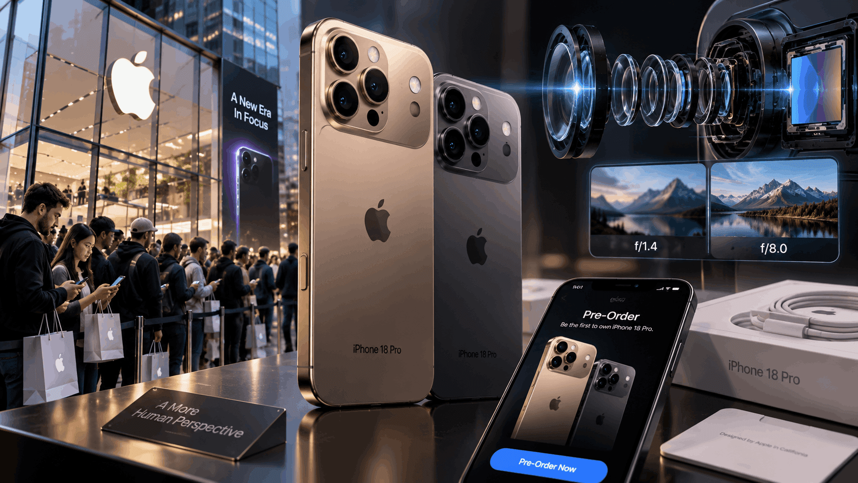 iPhone 18 Pro Pre-Orders Live: Apple Unleashes Variable Aperture Camera
