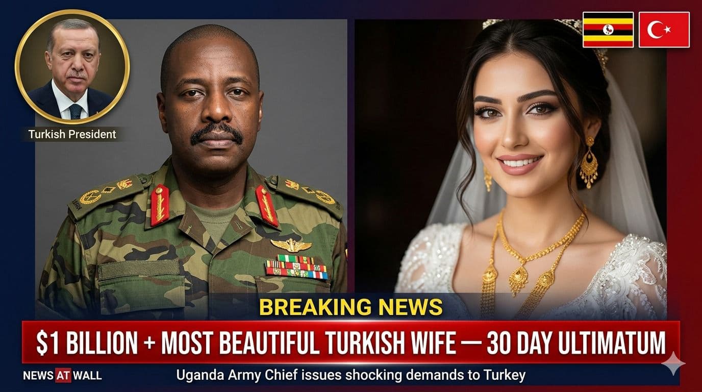 Uganda's Army Chief Demands $1 Billion and a Turkish Wife From Turkey