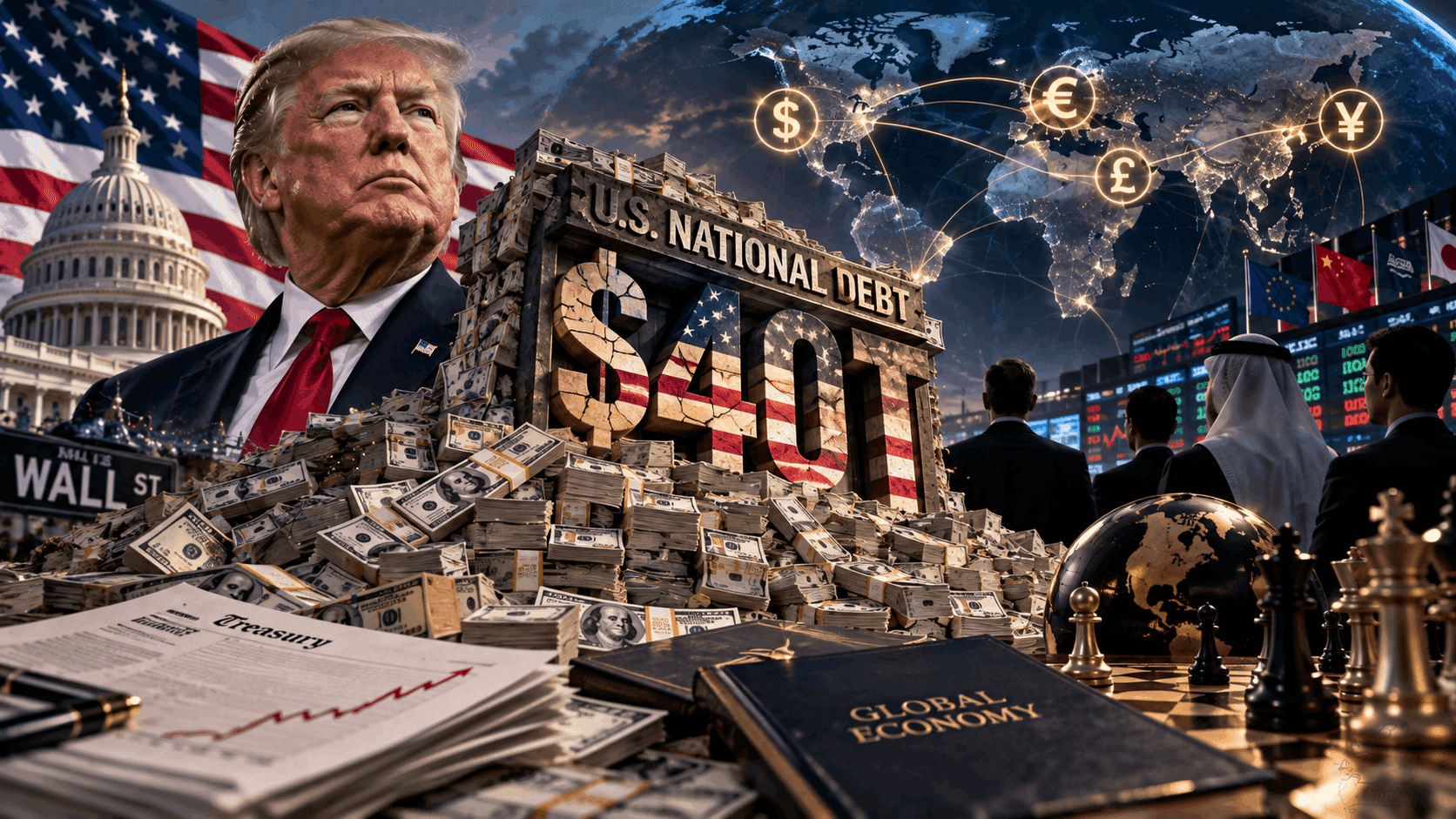 US National Debt Hits $40 Trillion: How It Reshapes Global Financial Dynamics