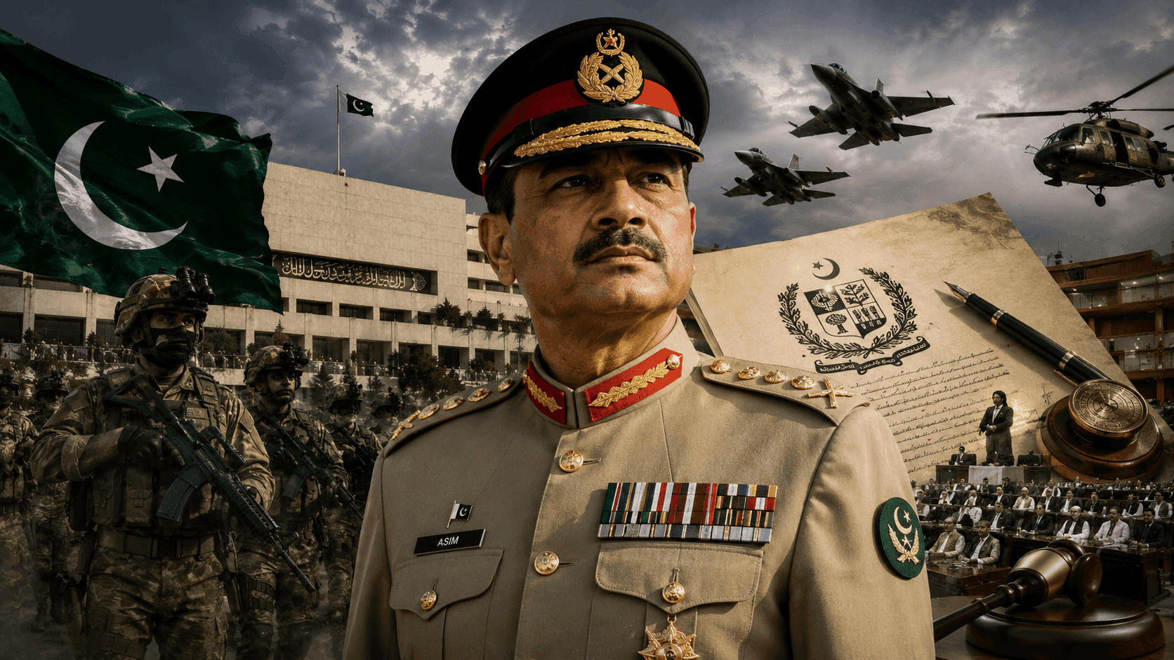 Pakistan Passes Defence Act Granting Asim Munir Full Military Command
