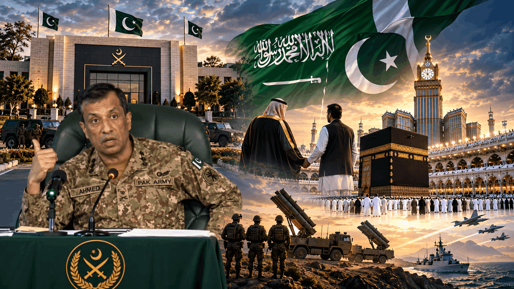 Pak Army Chief Spokesman: Makkah Pact Is Purely Defensive Deterrence